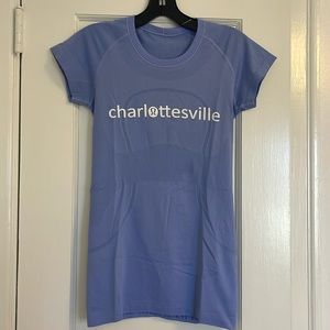 Lululemon Swiftly Short Sleeve Charlottesville Dark Lavendar